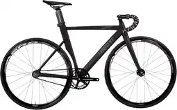 Decathlon Fixiefiets Aero Aluminium frame en carbon vork 28 – Matte Black aanbieding