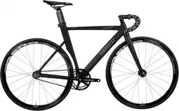 Decathlon Fixiefiets Aero Aluminium frame en carbon vork 28 – Matte Black aanbieding