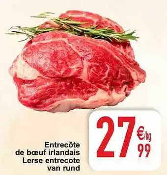Cora Entrecôte de boeuf irlandais lerse entrecote van rund aanbieding