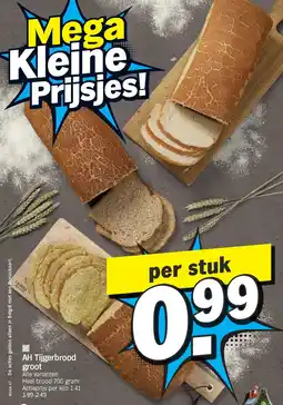 Albert Heijn AH Tijgerbrood groot aanbieding