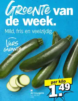 Albert Heijn AH Courgette aanbieding