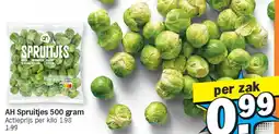 Albert Heijn AH Spruitjes 500 gram aanbieding