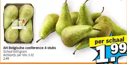 Albert Heijn AH Belgische conference 4 stuks aanbieding