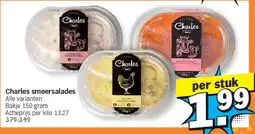 Albert Heijn Charles smeersalades aanbieding