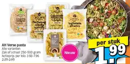 Albert Heijn AH Verse pasta aanbieding