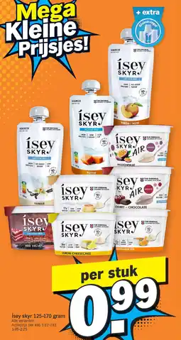 Albert Heijn Ísey skyr 125-170 gram aanbieding