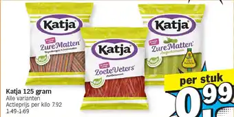 Albert Heijn Katja 125 gram aanbieding