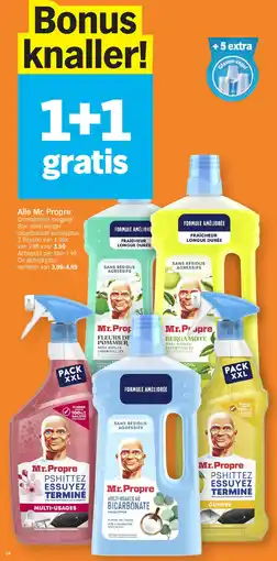 Albert Heijn Alle Mr. Propre aanbieding