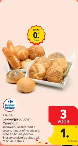 Carrefour Kleine bakkerijproducten Carrefour aanbieding