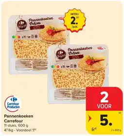 Carrefour Pannenkoeken Carrefour aanbieding