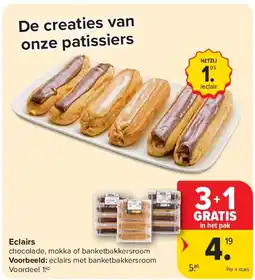 Carrefour Eclairs aanbieding