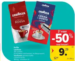 Carrefour Koffie LavAzza aanbieding