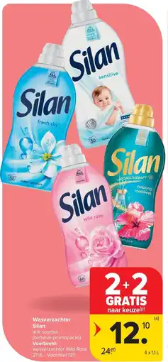 Carrefour Wasverzachter Silan aanbieding