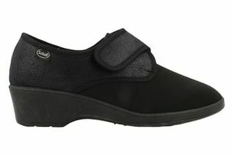 Scholl Pantoffel Dames Extra Comfort - Zwart