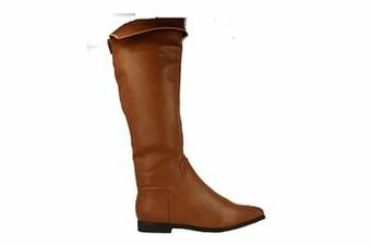 Berca Shoes Mode-Mania Laars Dames - Cognac aanbieding