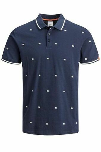 Berca Shoes Jack & Jones T- Shirts Jorlogon - Blauw aanbieding