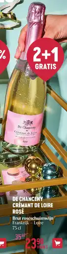 Delhaize DE CHANCENY CRÉMANT DE LOIRE ROSÉ aanbieding