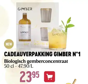 CADEAUVERPAKKING GIMBER N°1 Biologisch gemberconcentraat