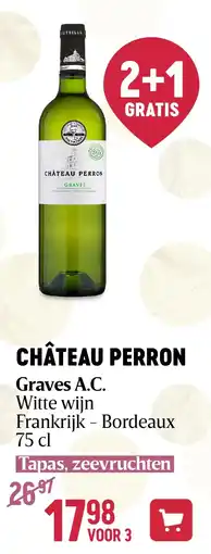 Delhaize CHÂTEAU PERRON aanbieding