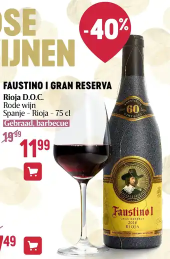 FAUSTINO I GRAN RESERVA