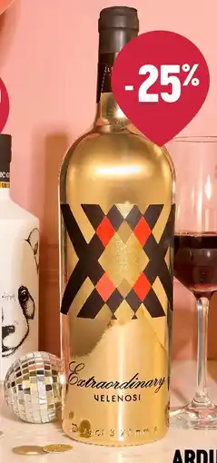 Delhaize VELENOSI EXTRAORDINARY GOLDEN BOTTLE aanbieding