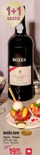 Delhaize ROZÈS 2019 Porto - Douro aanbieding