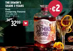 Delhaize THE DEMON’S SHARE 3 YEARS aanbieding