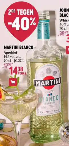 Delhaize MARTINI BLANCO aanbieding