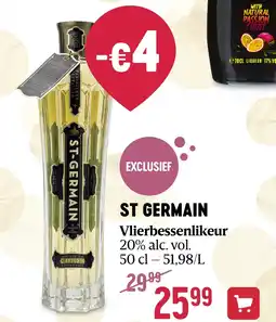 Delhaize ST GERMAIN Vlierbessenlikeur aanbieding