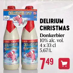 Delhaize DELIRIUM CHRISTMAS Donkerbier aanbieding