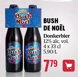 Delhaize BUSH DE NOËL Donkerbier aanbieding