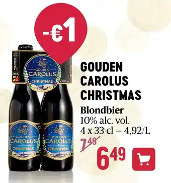 Delhaize GOUDEN CAROLUS CHRISTMAS aanbieding