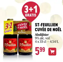 Delhaize ST-FEUILLIEN CUVÉE DE NOËL aanbieding