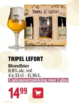 Delhaize TRIPEL LEFORT aanbieding