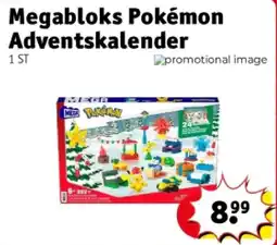 Kruidvat Megabloks Pokémon Adventskalender aanbieding
