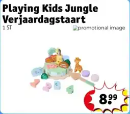 Kruidvat Playing Kids Jungle Verjaardagstaart aanbieding