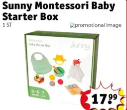 Kruidvat Sunny Montessori Baby Starter Box aanbieding