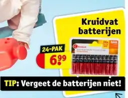 Kruidvat Kruidvat batterijen aanbieding