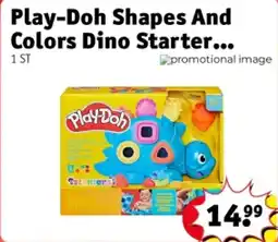 Kruidvat Play-Doh Shapes And Colors Dino Starter Kleiset aanbieding
