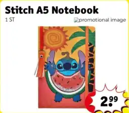 Kruidvat Stitch A5 Notebook aanbieding