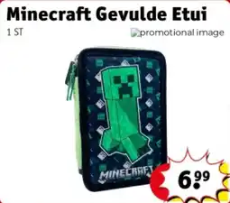 Kruidvat Minecraft Gevulde Etui aanbieding