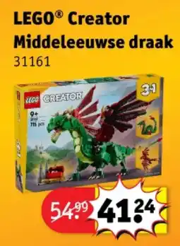 Kruidvat LEGO Creator Middeleeuwse draak aanbieding
