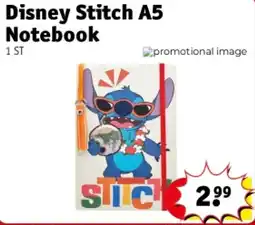 Kruidvat Disney Stitch A5 Notebook aanbieding