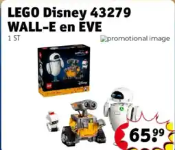 Kruidvat LEGO Disney 43279 WALL-E en EVE aanbieding