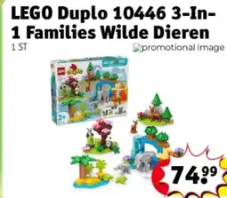 Kruidvat LEGO Duplo 10446 3-In1 Families Wilde Dieren aanbieding