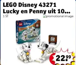 Kruidvat LEGO Disney 43271 Lucky en Penny uit 101 Dalmatiërs aanbieding
