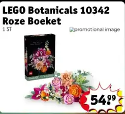 Kruidvat LEGO Botanicals 10342 Roze Boeket aanbieding
