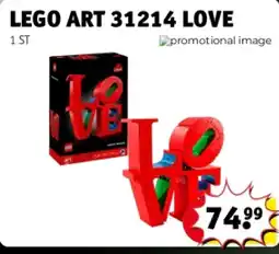 Kruidvat LEGO ART 31214 LOVE aanbieding
