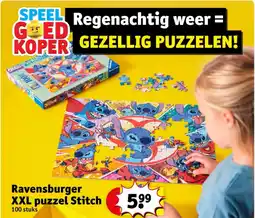Kruidvat Ravensburger XXL puzzel Stitch aanbieding