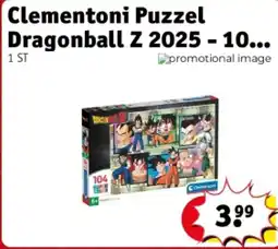 Kruidvat Clementoni Puzzel Dragonball Z 2025 - 104 stukjes aanbieding